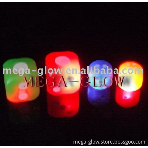 LIGHT UP DICE,LED FLASHING DICE